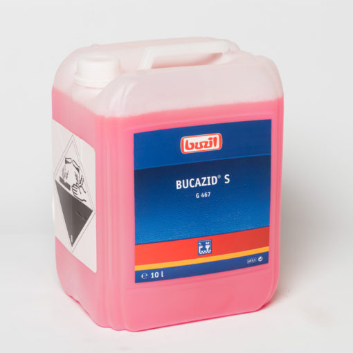 buzil g 467 bucazid s 10 liter saurer sanitaerunterhaltsreiniger mit geruchsblocker