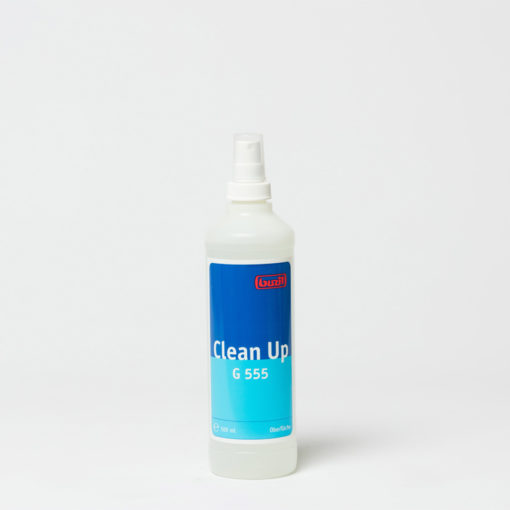 buzil g 555 clean up 12x600 ml gebrauchsfertiger oberflaechenunterhaltsreiniger fleckenentferner