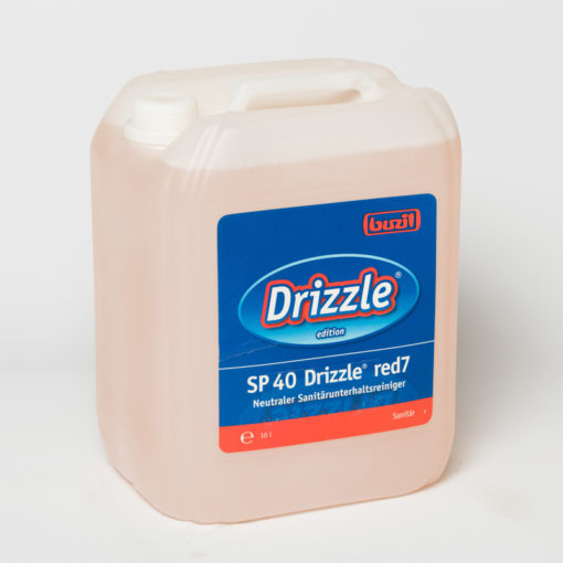 buzil sp 40 drizzle red7 10 liter gebrauchsfertiger sanitaerunterhaltsreiniger saeurefrei